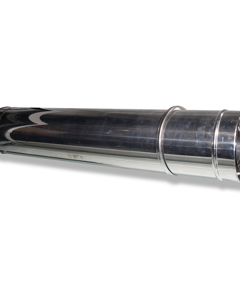 Chimney pipe 1m extension double wall f/RGA100